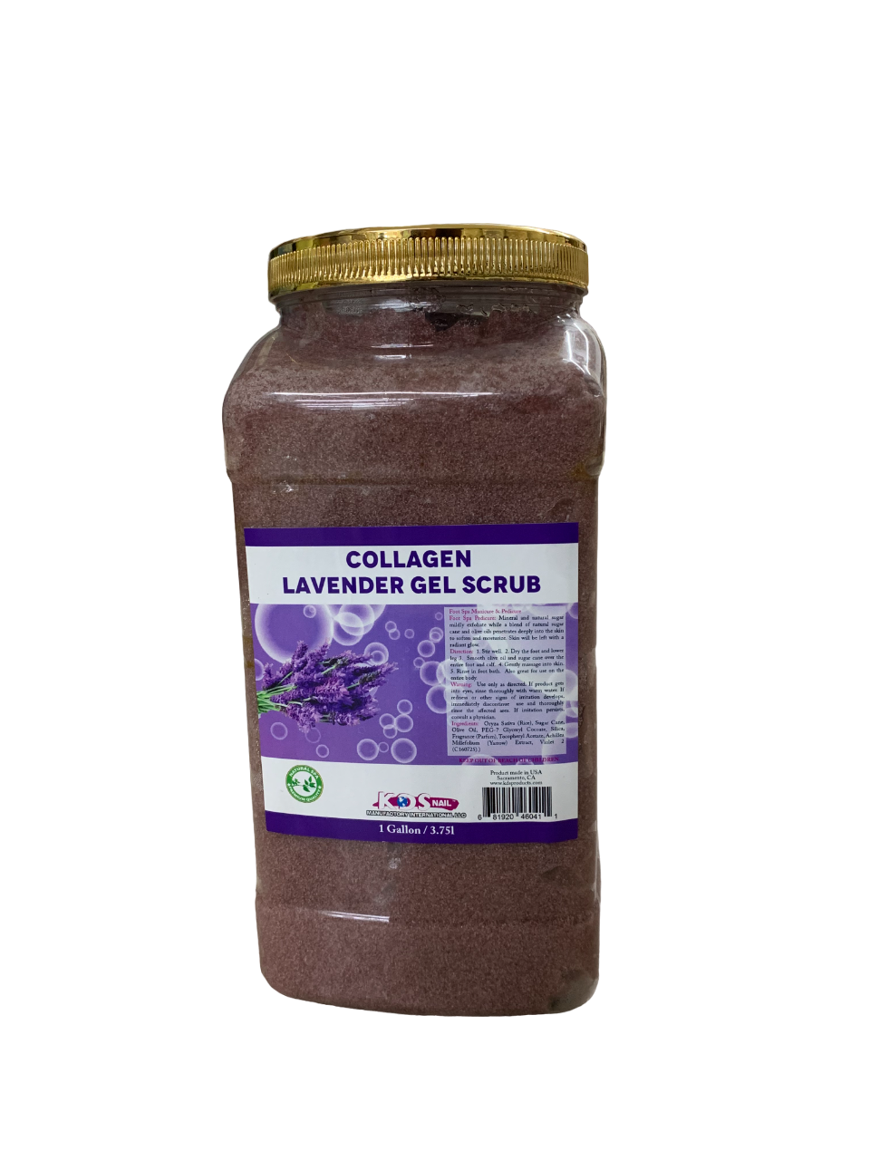 KDS Collagen Lavender Gel Scrub